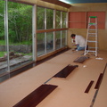 begin hardwood install