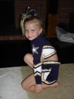 Sydney's First Cheerleading Competition